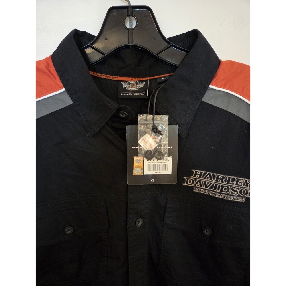 NWT Harley Davidson button down shirt-size large